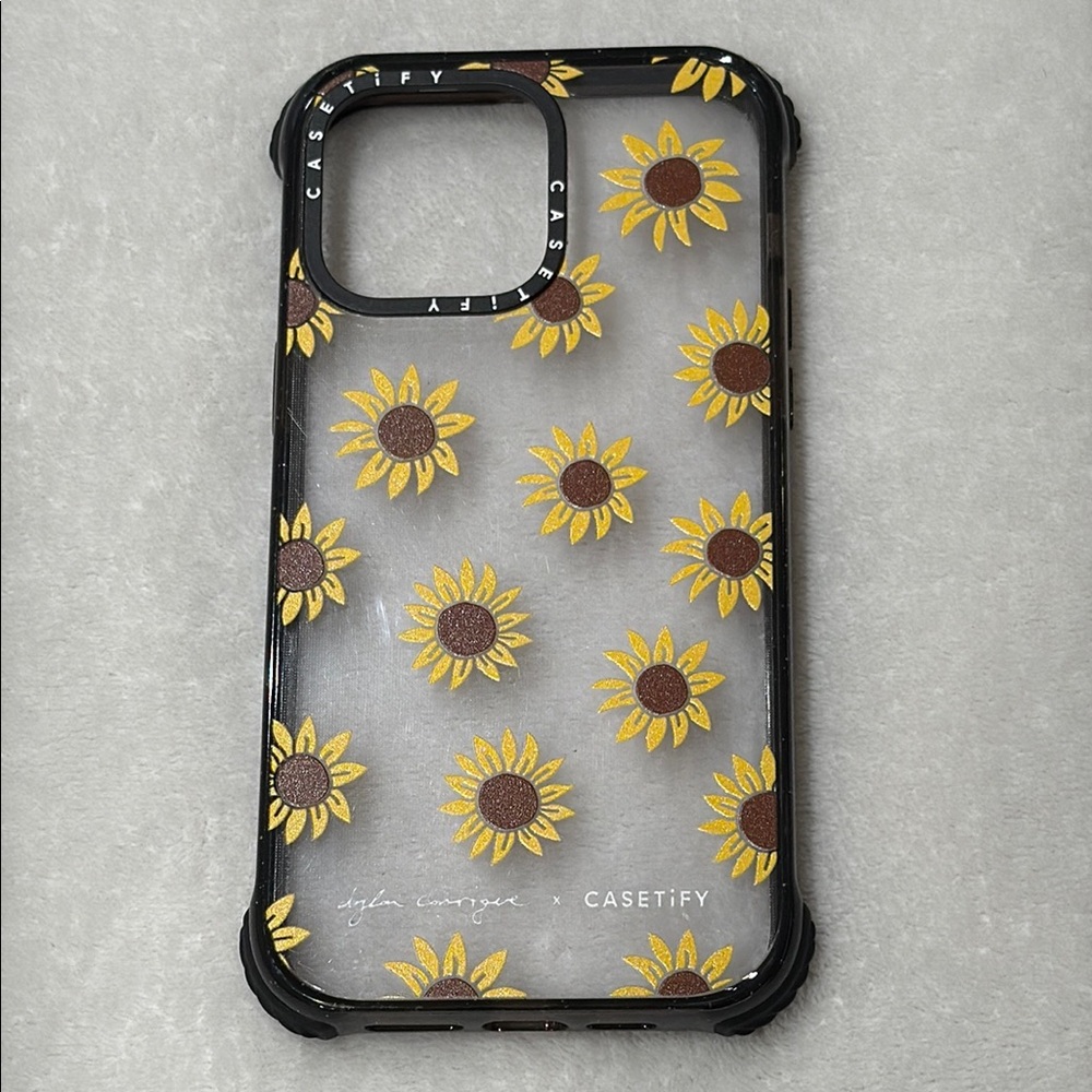 iPhone 14 Pro Max 6.7” Casetify Ultra Impact Sunflower Case